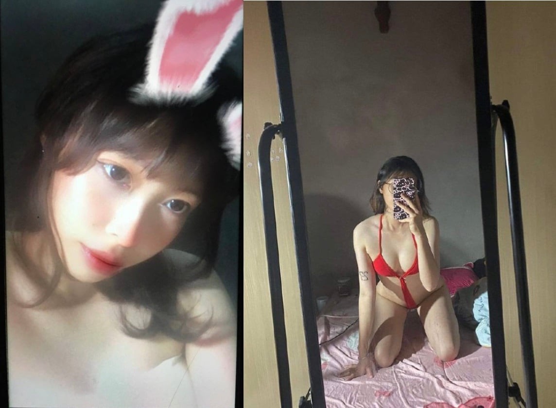 Chịch em mông khủng mặc lọt khe đỏ quyến rũ