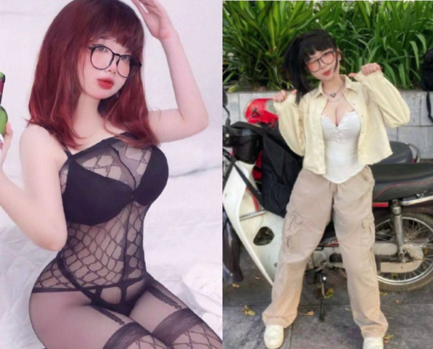 Em múp míp siết chặt con chim anh