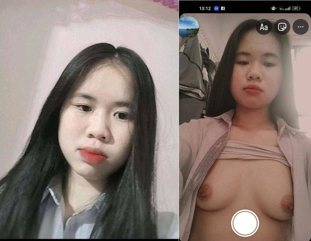 Nữ sinh nghịch ngợm với bạn trong cảnh sex