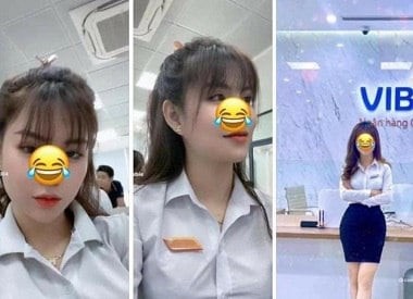 Sex em Hà nữ nhân viên ngân hàng VIB