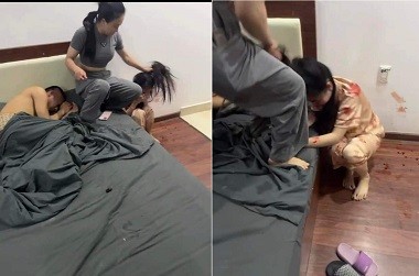 Video đánh ghen hot trên mạng
